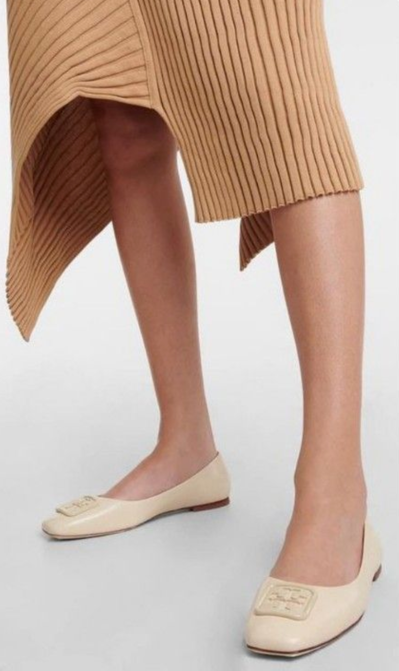 Tory Burch Brie Georgia Flats size 8C