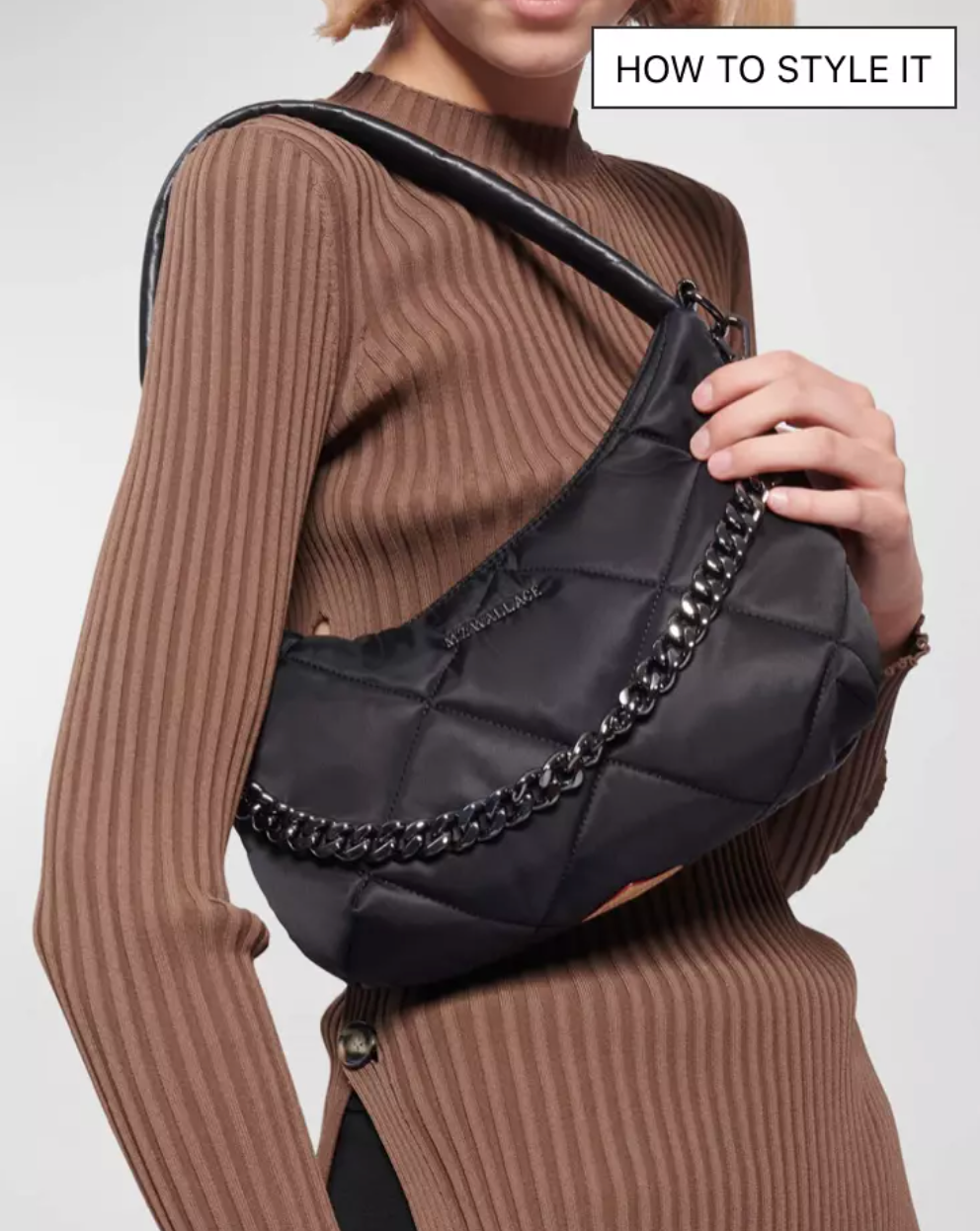 MZ Wallace Bowery Quilted Shoulder Bag