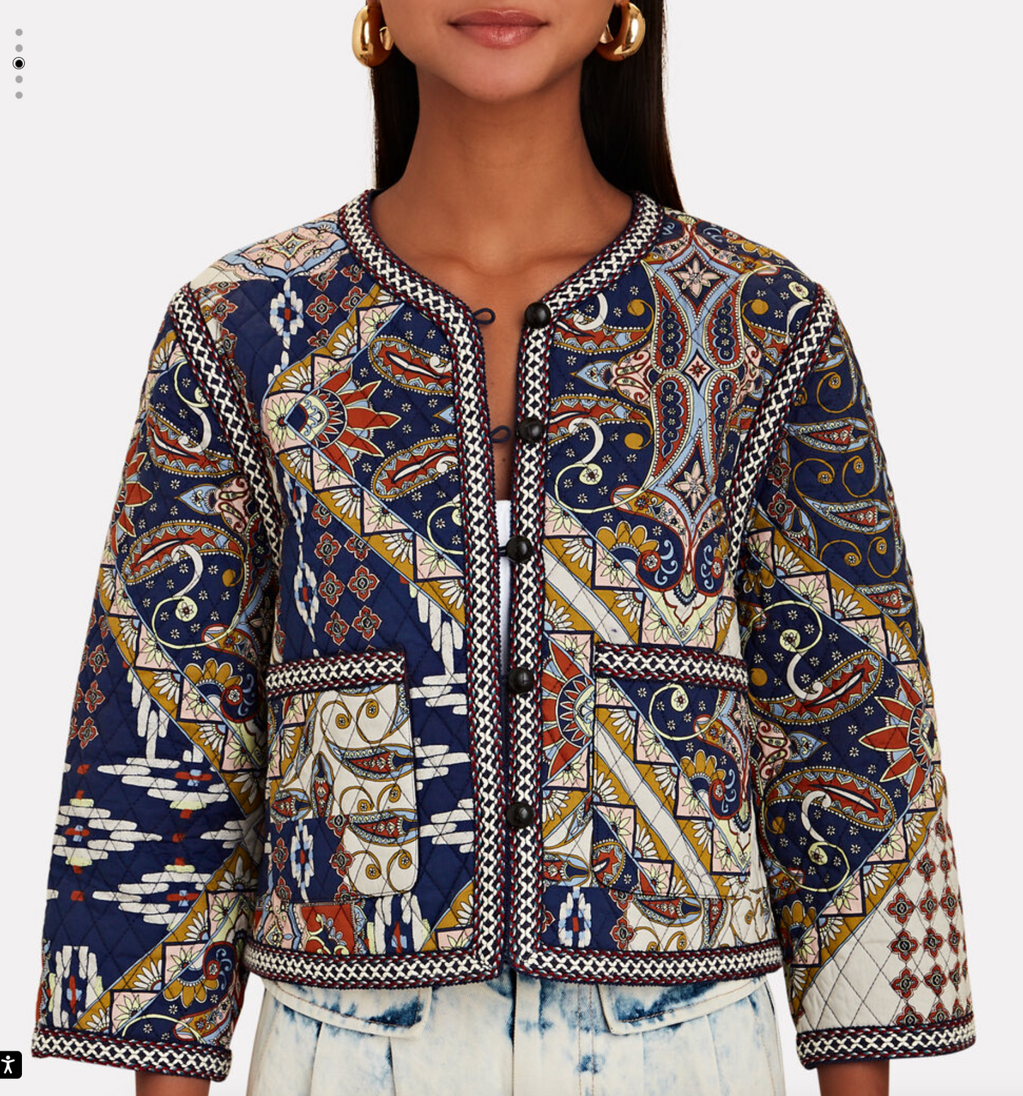 Cara Cara Marissa Quilted Jacket size S