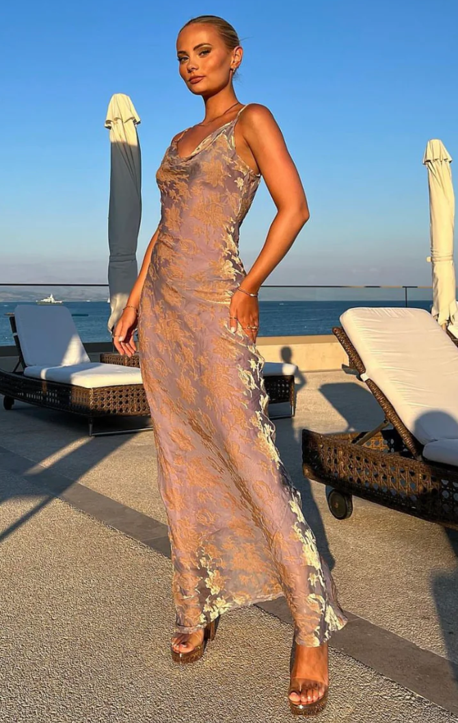 RAT & BOA Athena Maxi Dress size S