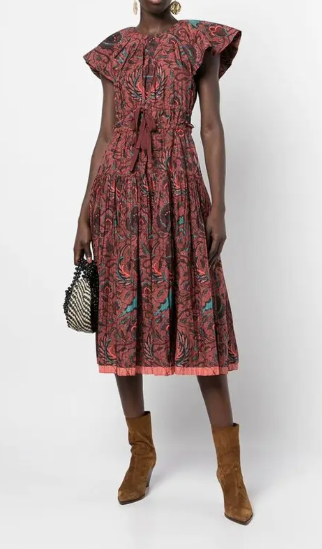Ulla Johnson Delmara Midi Dress size 8