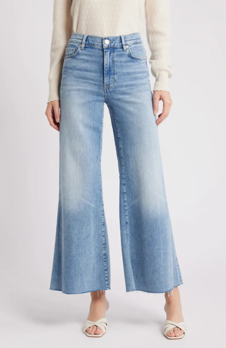 Frame Le Palazzo Crop Wide Leg Jeans size 27