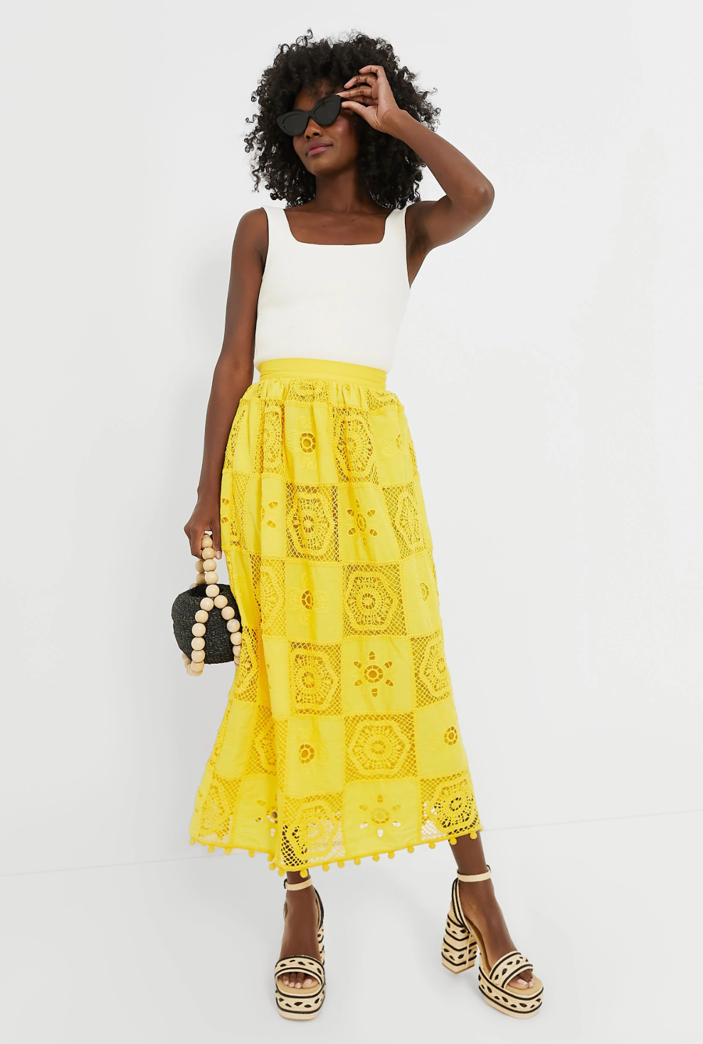 Hunter Bell Dandelion Lamar Skirt size 8