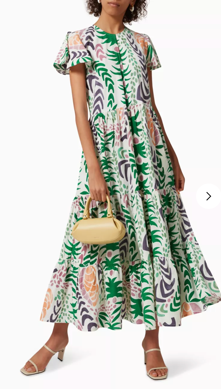 Oliphant V Neck Maxi Dress size XXL