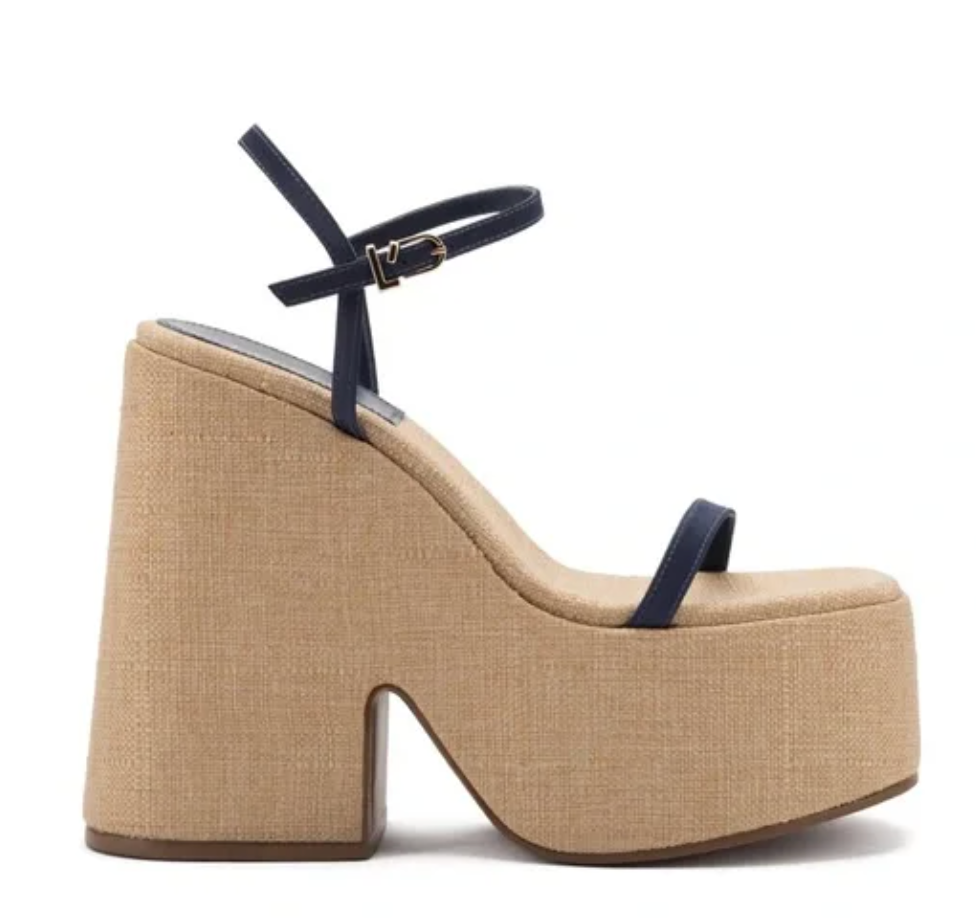 Larroude Wanda Platform Sandals size 9