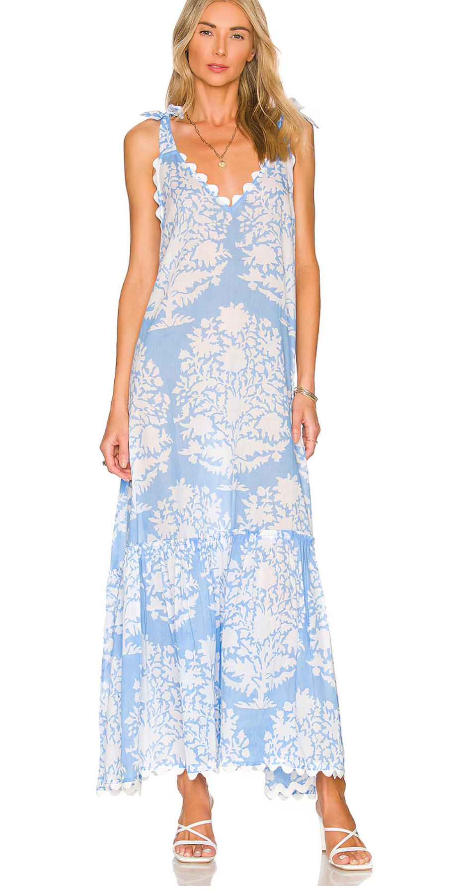 Juliet Dunn Palladio Maxi Dress ONE SIZE