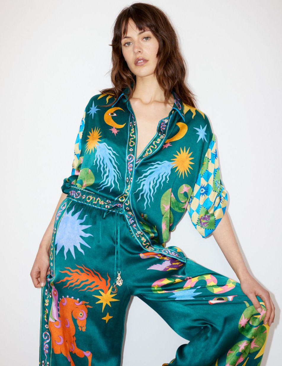 ALEMAIS Guardian Oversized Shirt size US 0