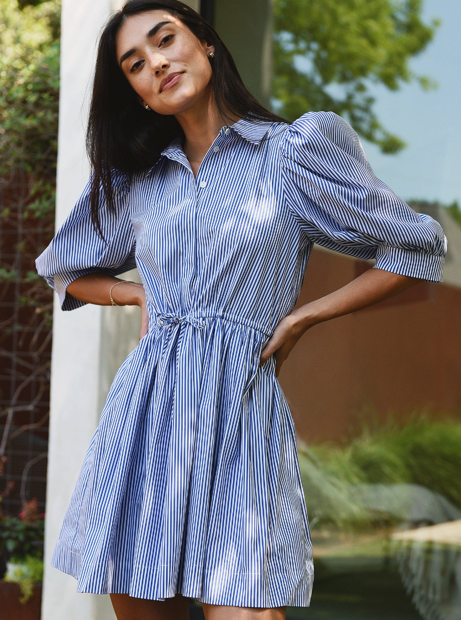 Hunter Bell McCauley Mini Striped Dress size M