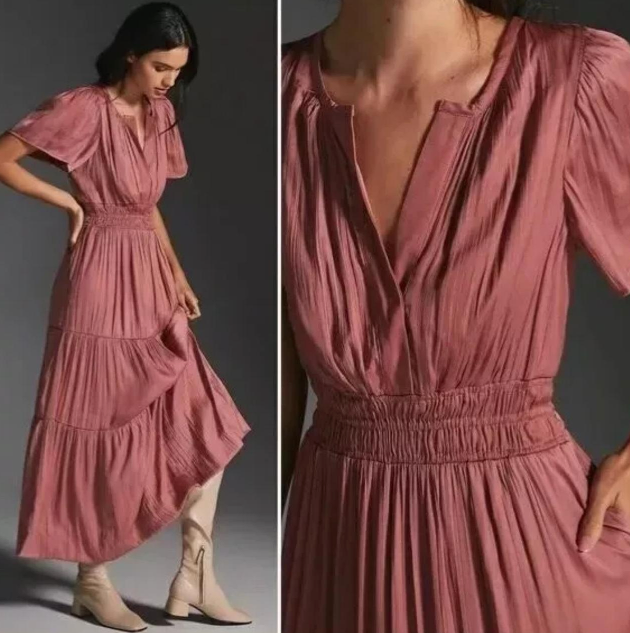 Anthropologie Somerset Maxi Dress size S