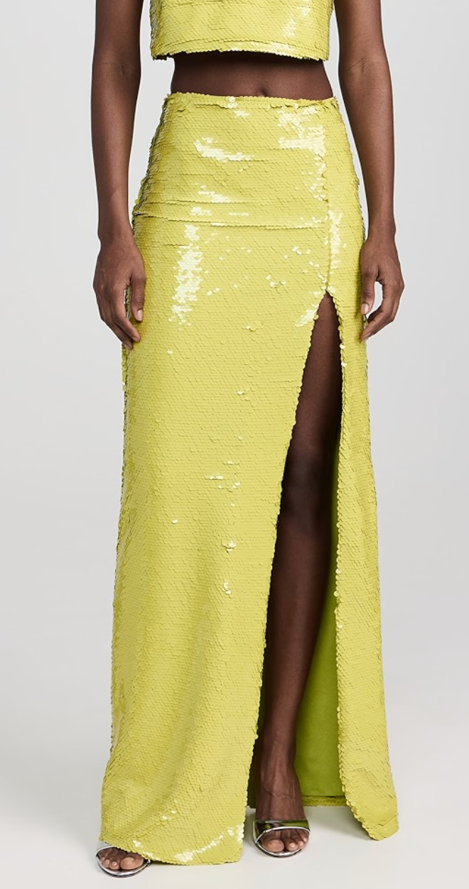 Cinq a Sept Jupiter Sequin Maxi Skirt size 2