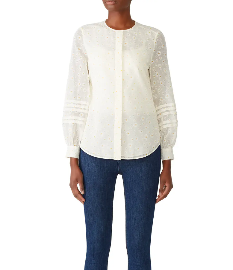 Tory Burch Daisy Hayden Top size 12