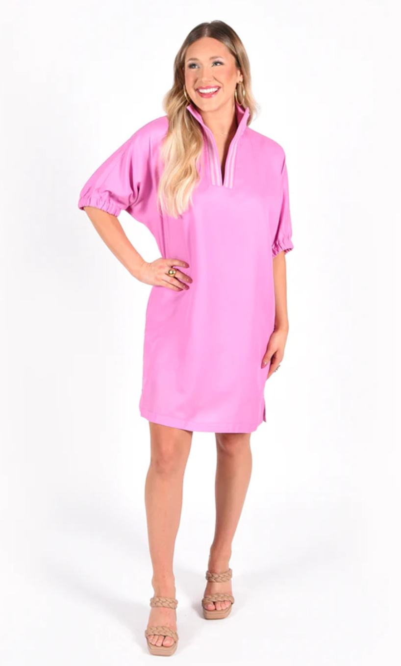 Emily McCarthy Poppy Dress Opera Mauve size XXS