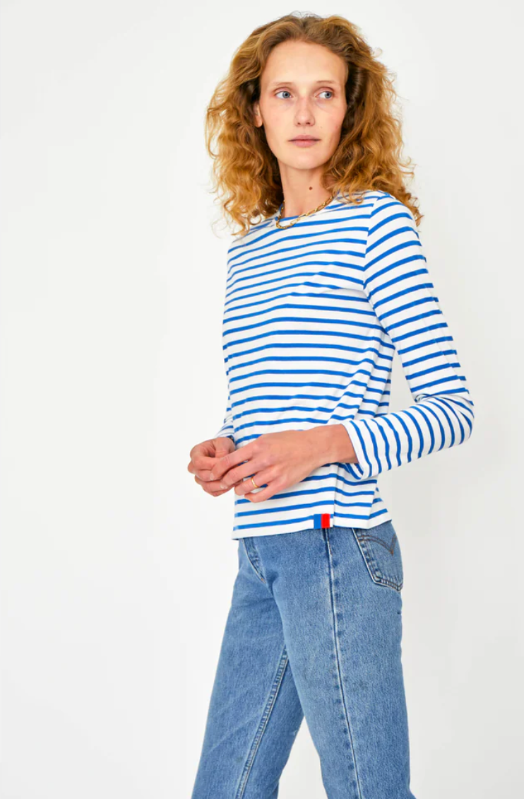 Kule The Modern Long Sleeve White Royal size XS