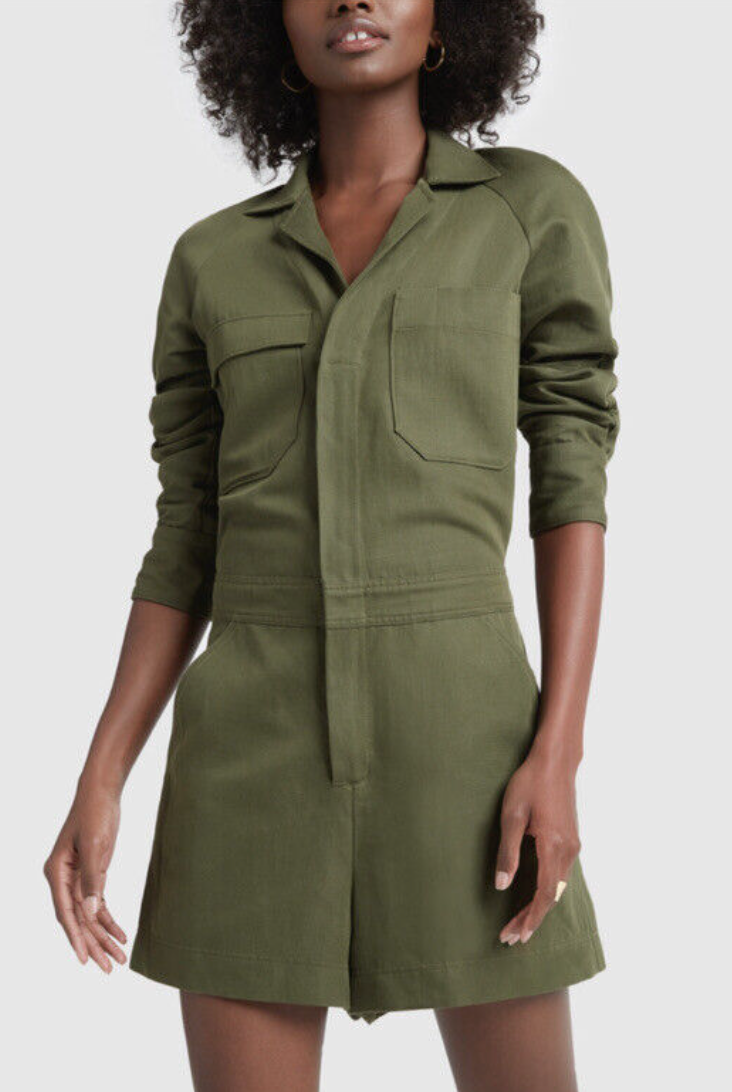 G. Label by Goop Agustina Flight Utility Romper size 6