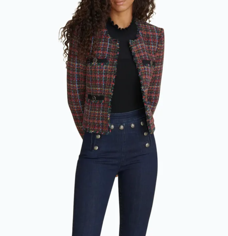Veronica Beard Nerva Tweed Jacket size 10
