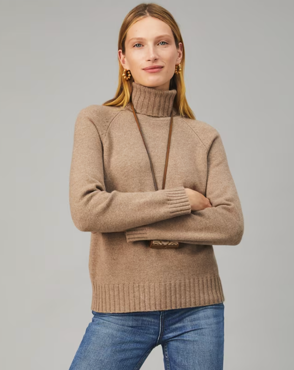 Tory Burch Cashmere Turtleneck Sweater size L