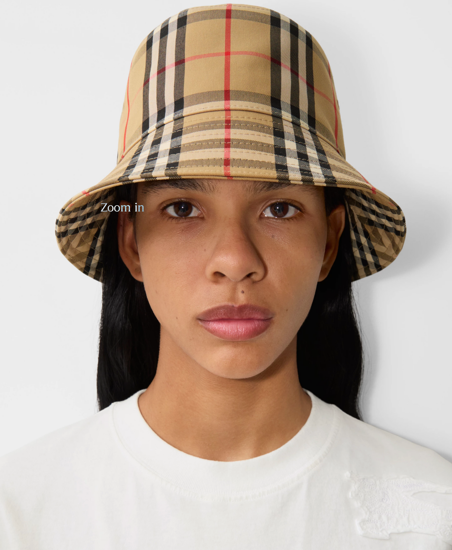 Burberry Nova Check Bucket Hat size L