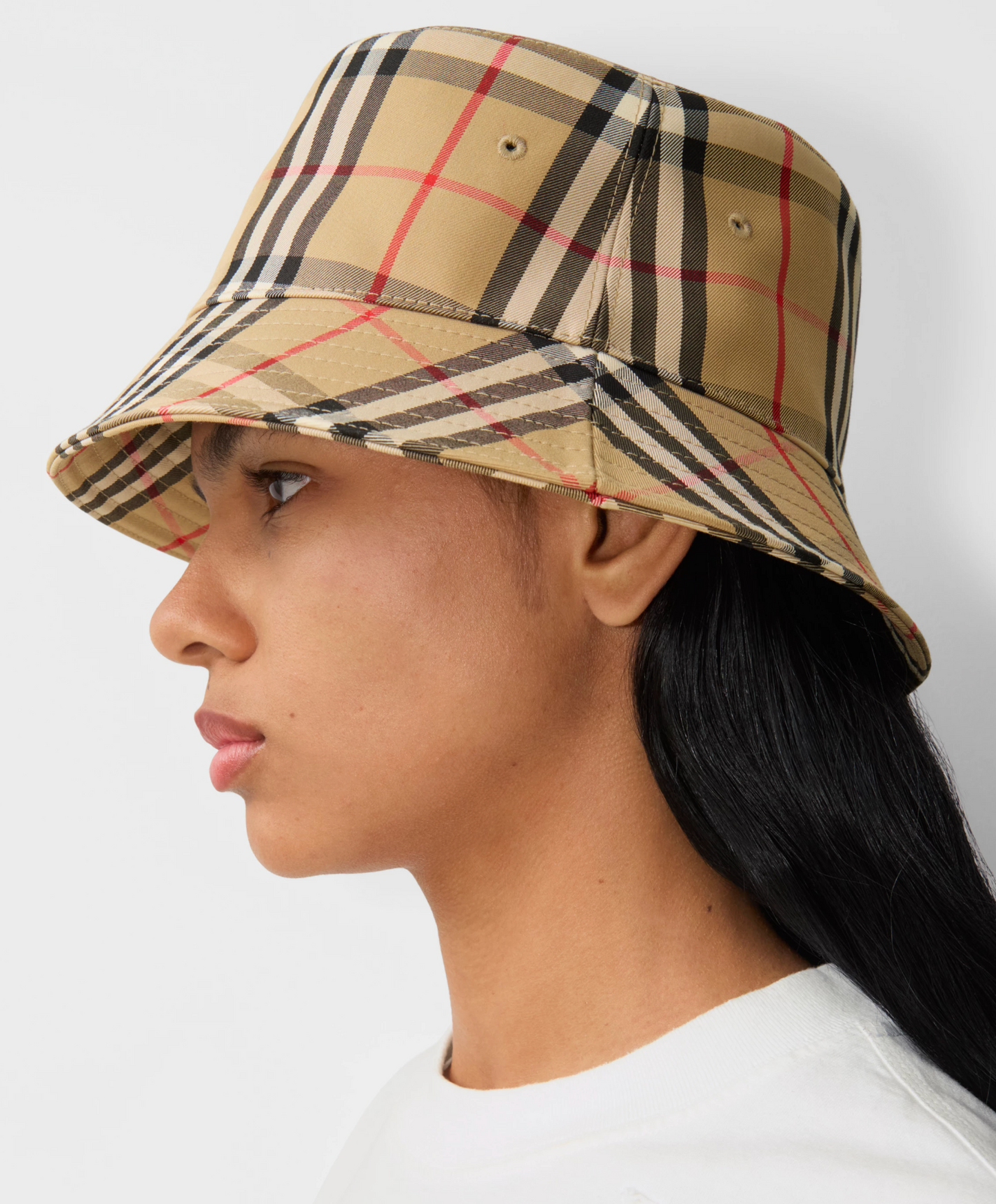 Burberry Nova Check Bucket Hat size L