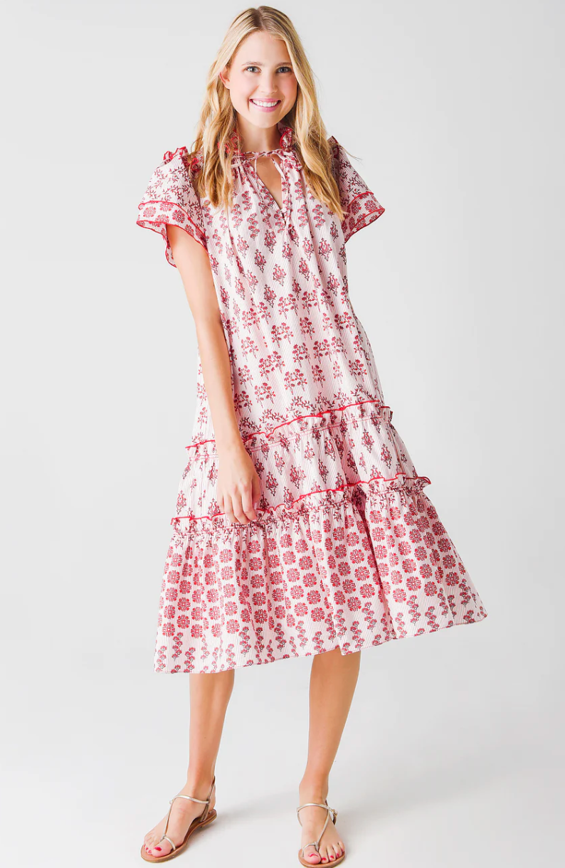 Hunter Bell Matthews Midi Dress size XS