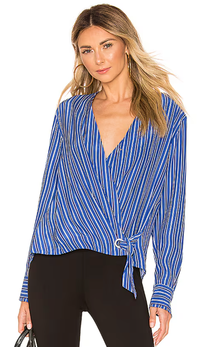 Rag and Bone Felix Stripe Popover size XS