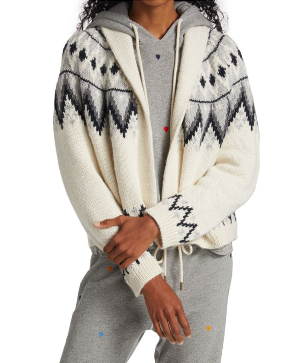 The Great Winter Fair Isle Lodge Cardigan size S
