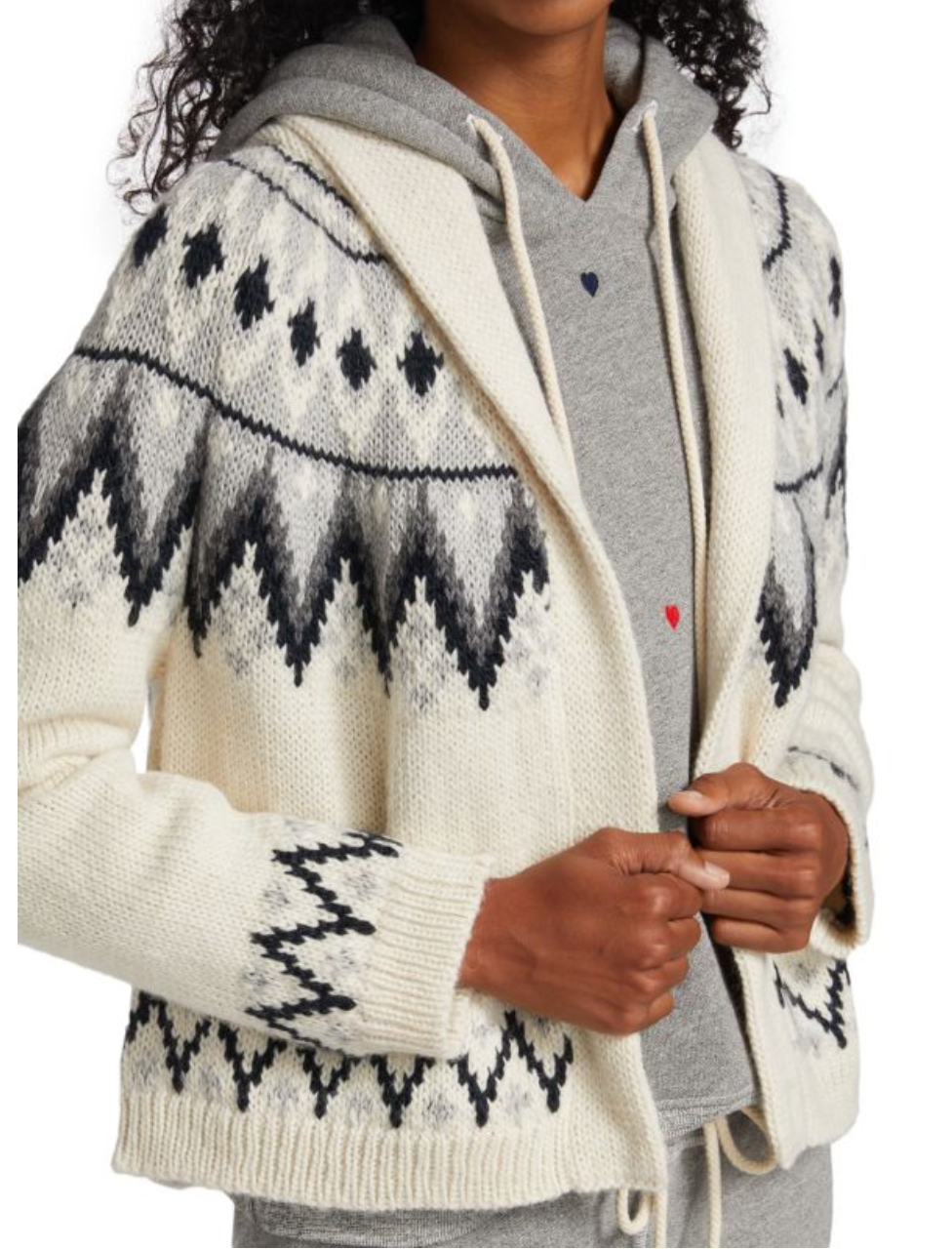 The Great Winter Fair Isle Lodge Cardigan size S