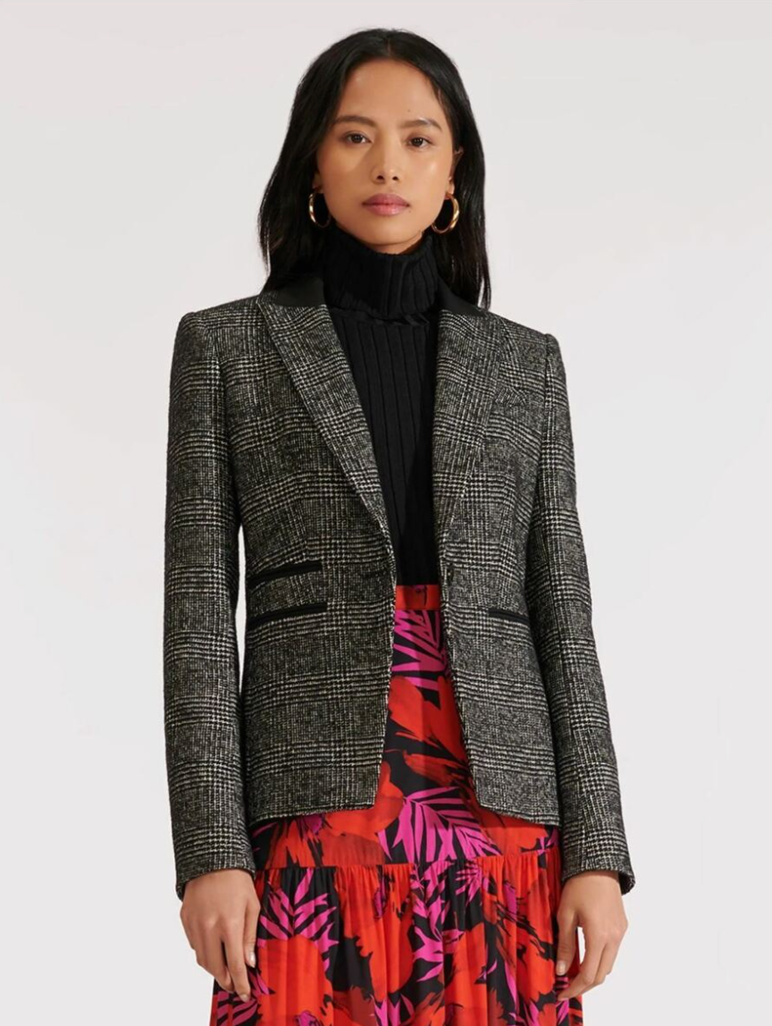 Veronica Beard Gia Tweed Dickey Jacket size 2