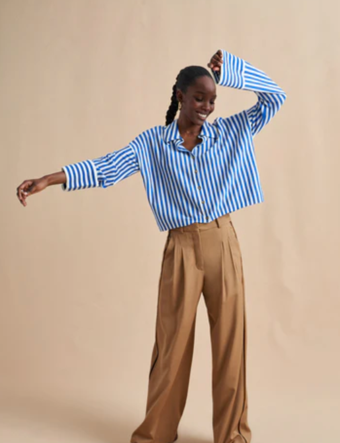 La Ligne Meredith Merino Wool Shirt size S