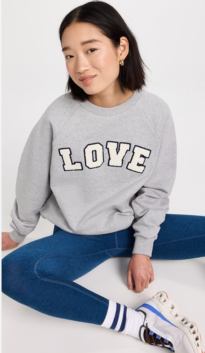 Tory Burch Tory Burch French Terry Love Crew size M