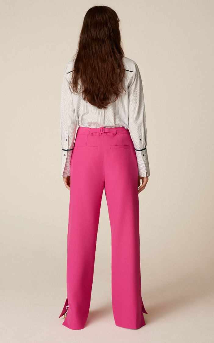 ME+EM Colour Pop Wide-Leg Man Pant size 6