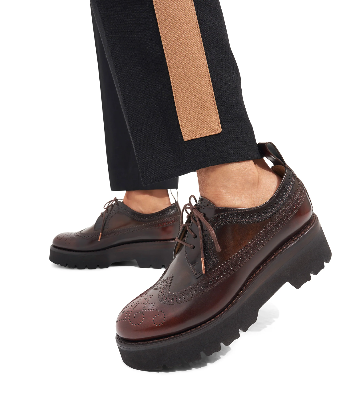 The Office of Angela Scott Miss Lucy Wingtip Platform Derby size 37.5