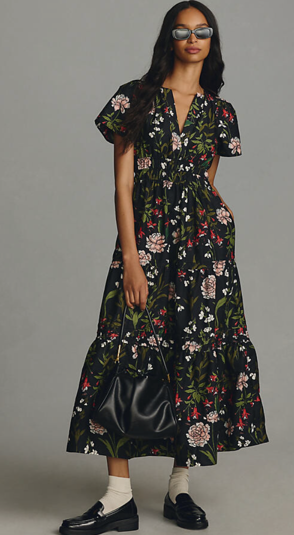 Anthropologie Somerset Maxi Dress size L