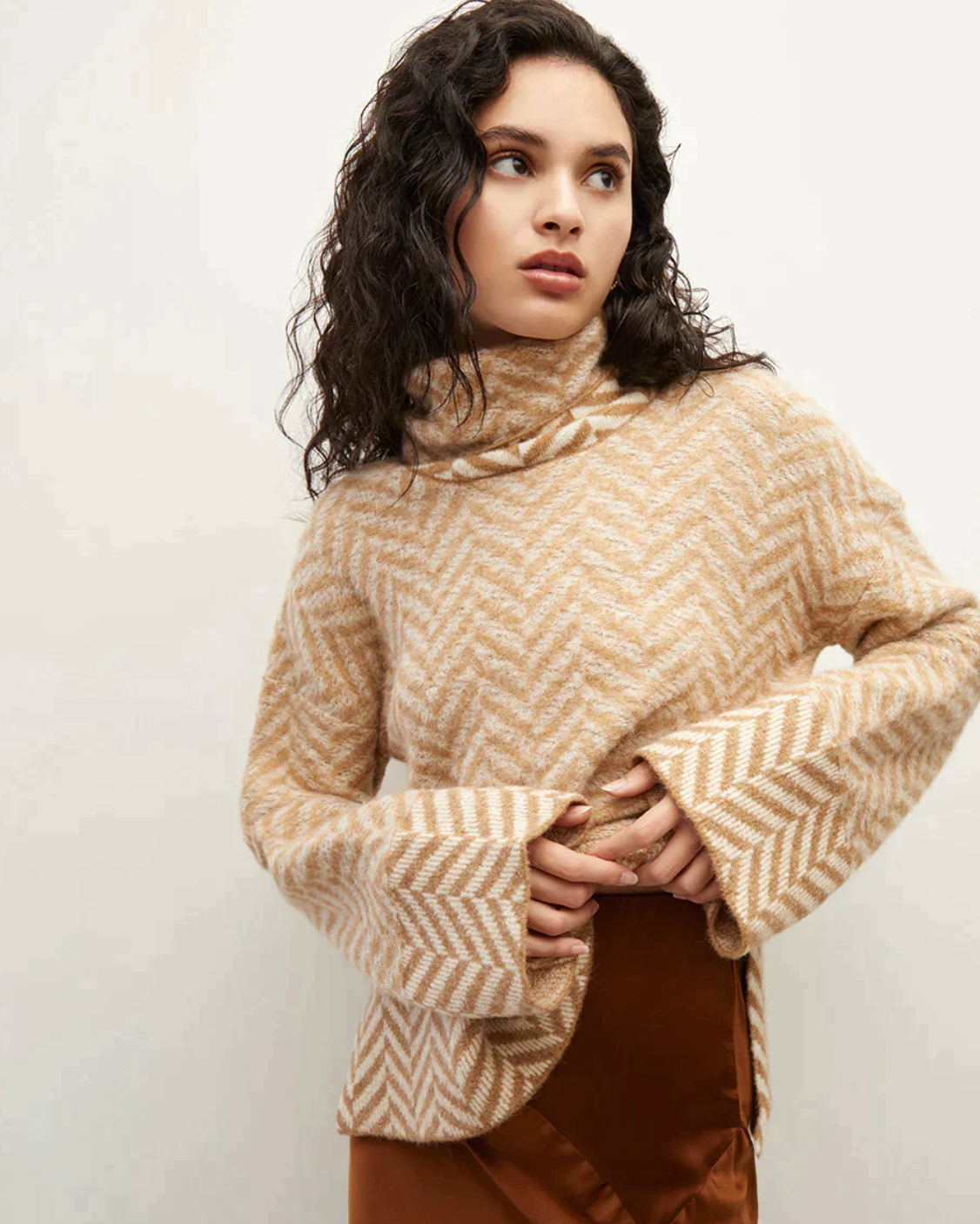 Veronica Beard Bolina Turtleneck Sweater size XS
