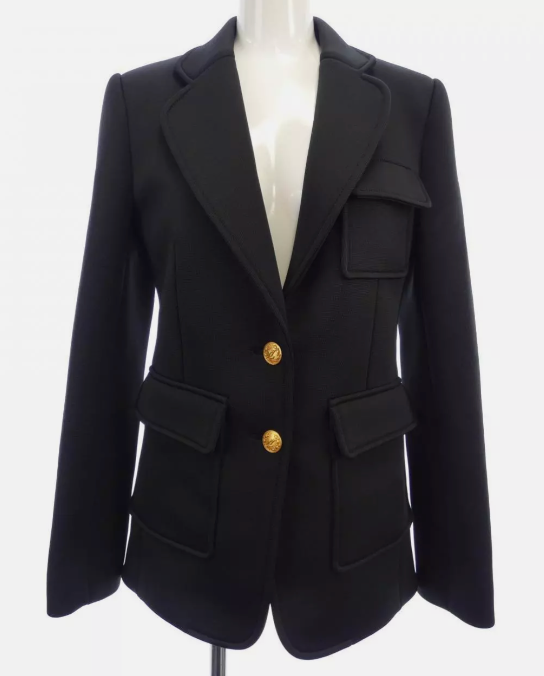 Louis Vuitton Black Blazer Jacket size 36 (US 4)