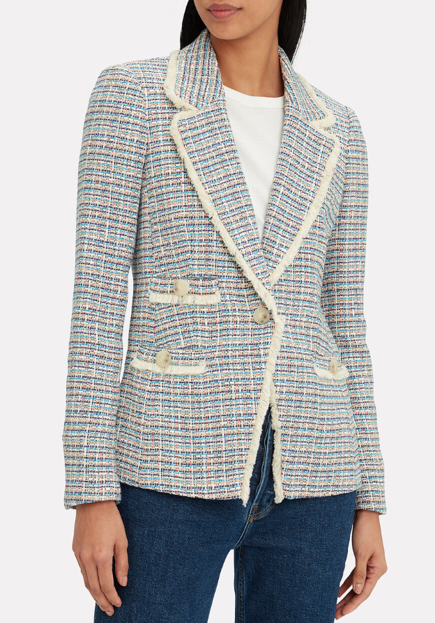 Veronica Beard Ada Tweed Blazer size 6