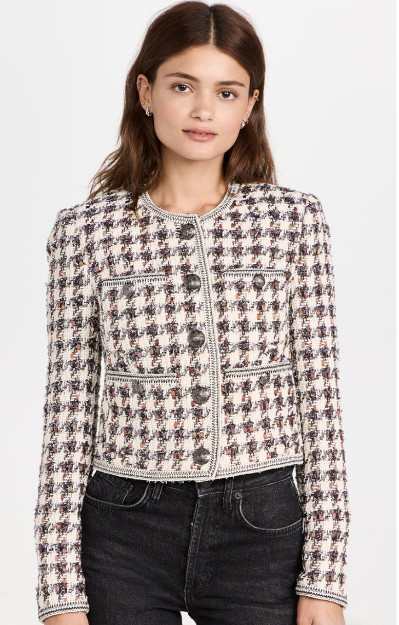 Veronica Beard Cirtane Tweed Jacket size 4