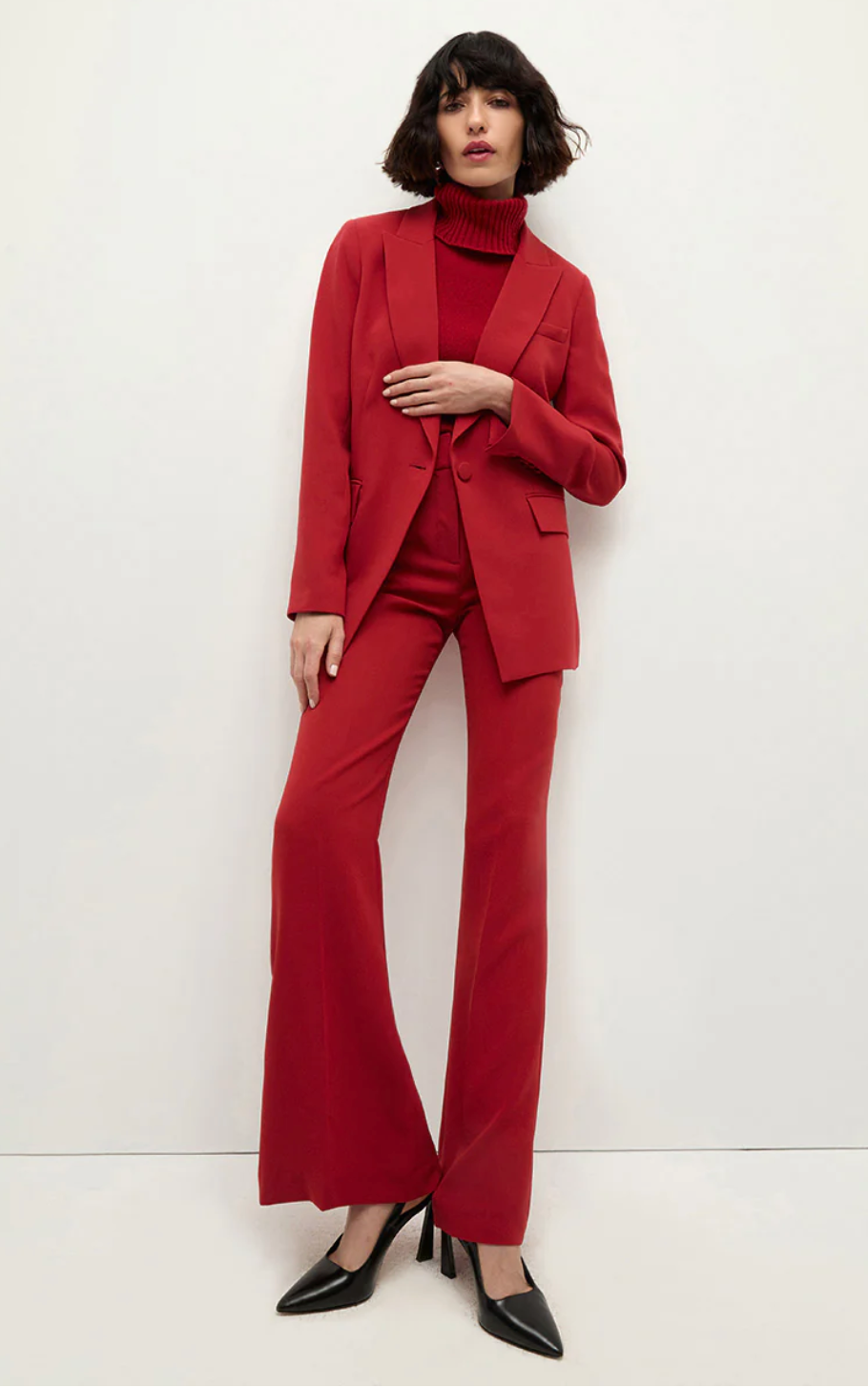 Veronica Beard Lebone Red Crimson Pants size 4