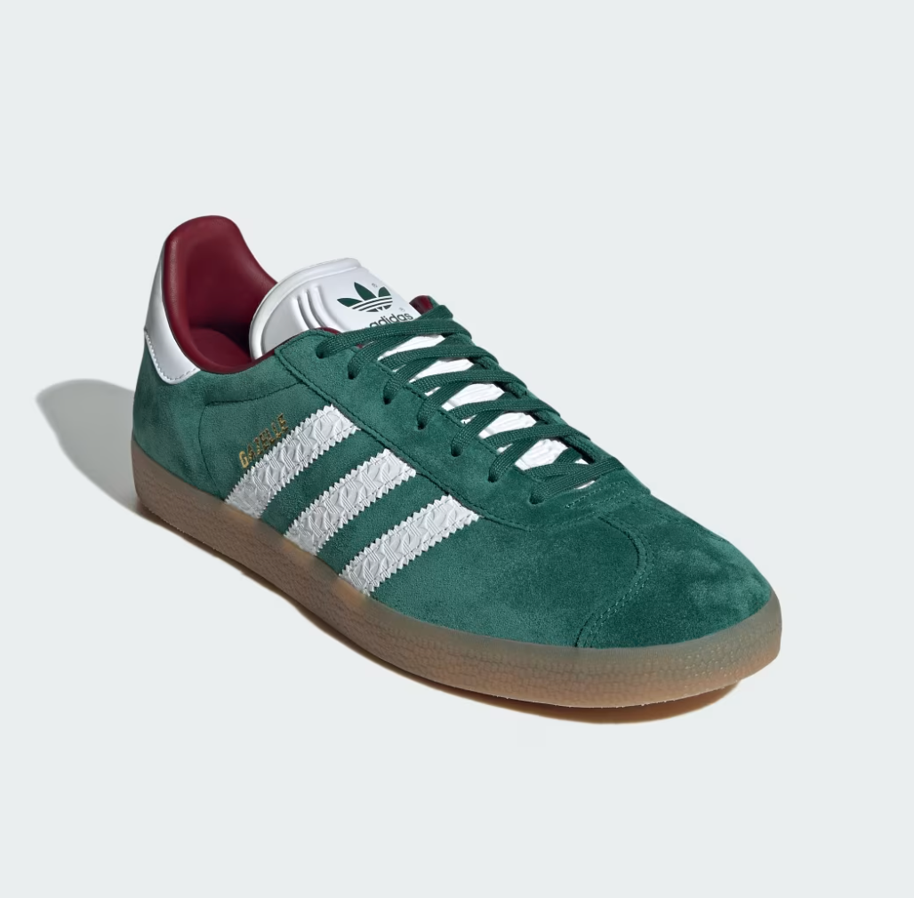 Adidas Green Suede Gazelle Sneakers size 10.5 MEN'S