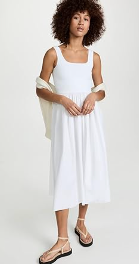 Theory Gathered Sleeveless Dress size M
