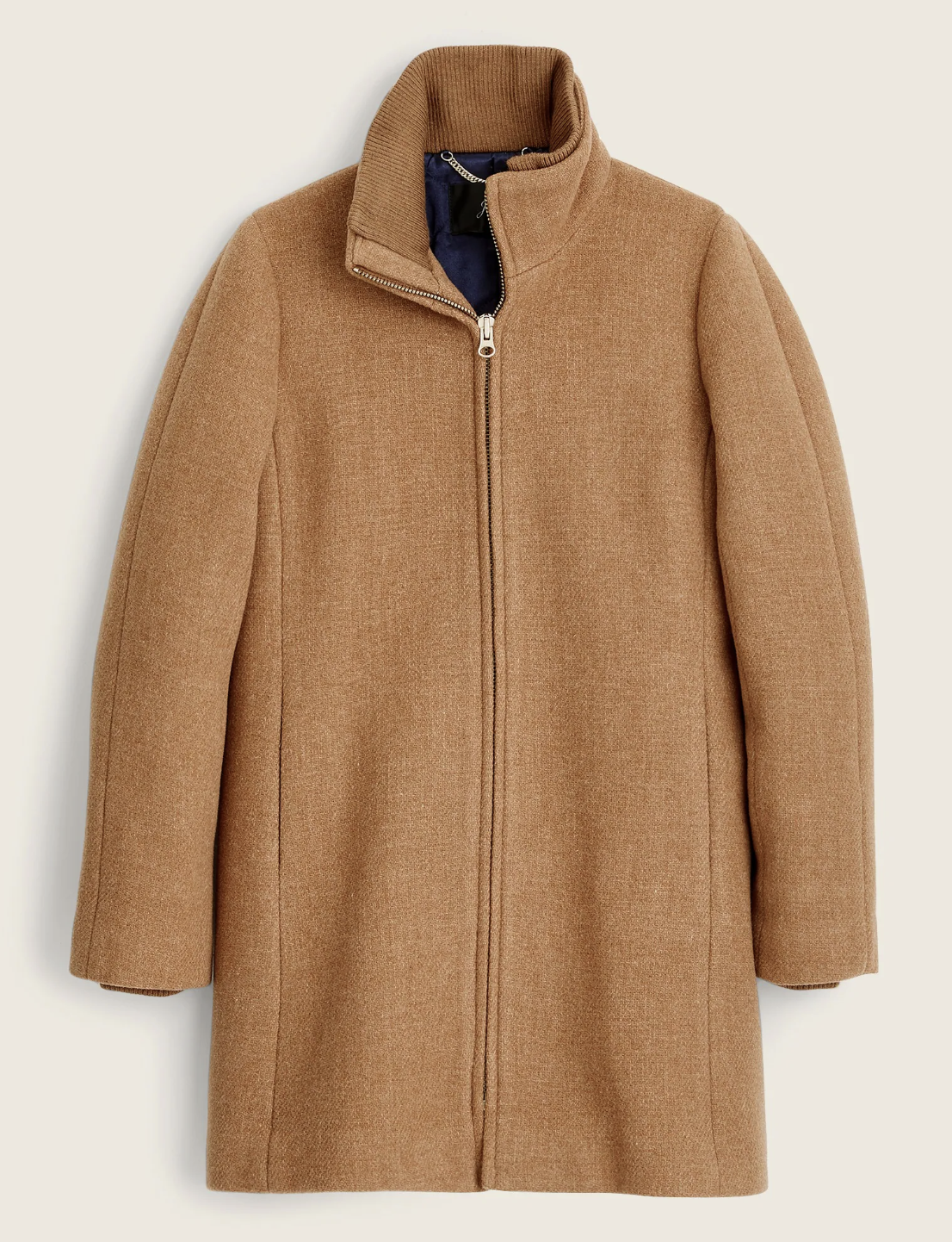 J. Crew Lodge Coat in Italian Stadium Cloth size 8