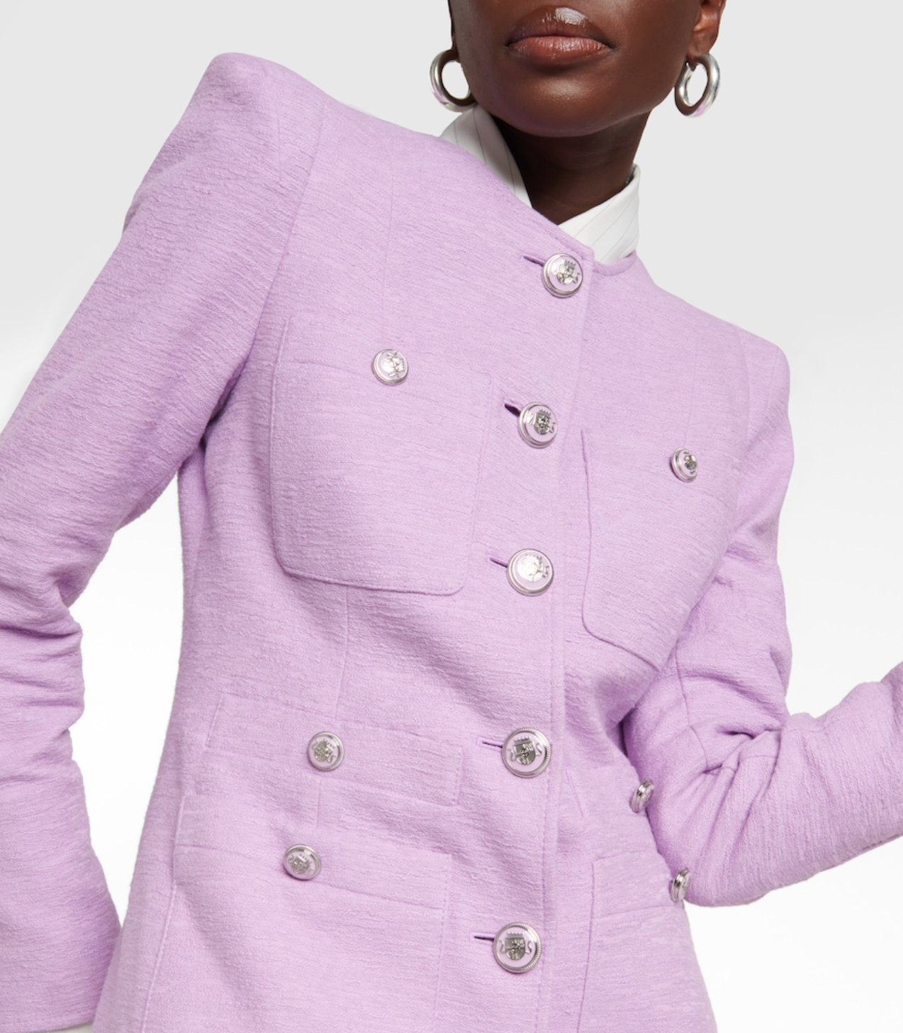 Veronica Beard Corey Dickey Jacket Violet Size 6