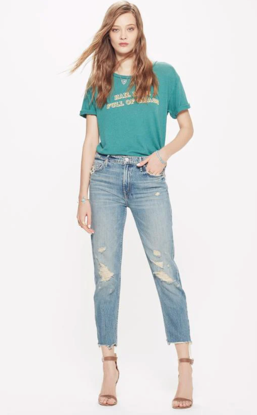 Mother The Cardinal Sinner Ankle Chew Jeans size 29
