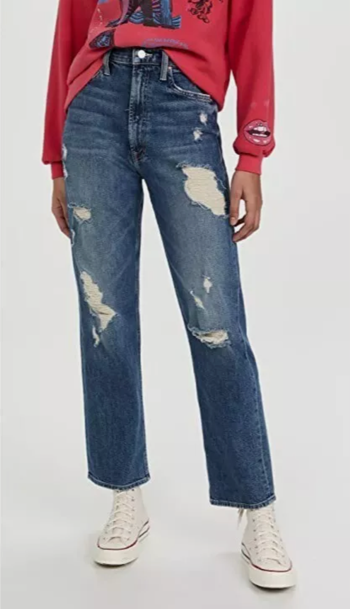 Mother High Waisted Study Hover Jeans size 26