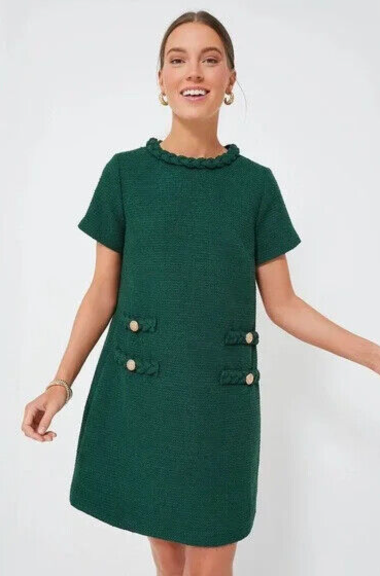 Tuckernuck Jackie Tweed Mini Dress size M