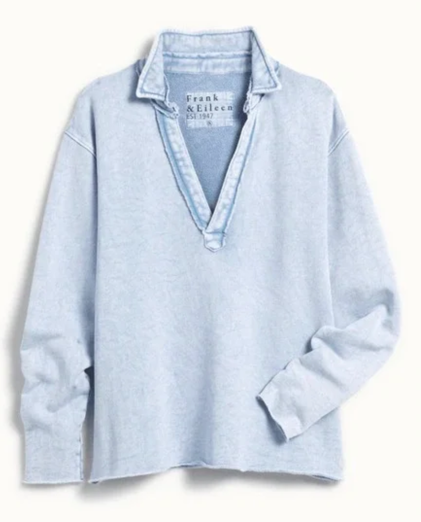 Frank and Eileen Patrick Popover Top size M