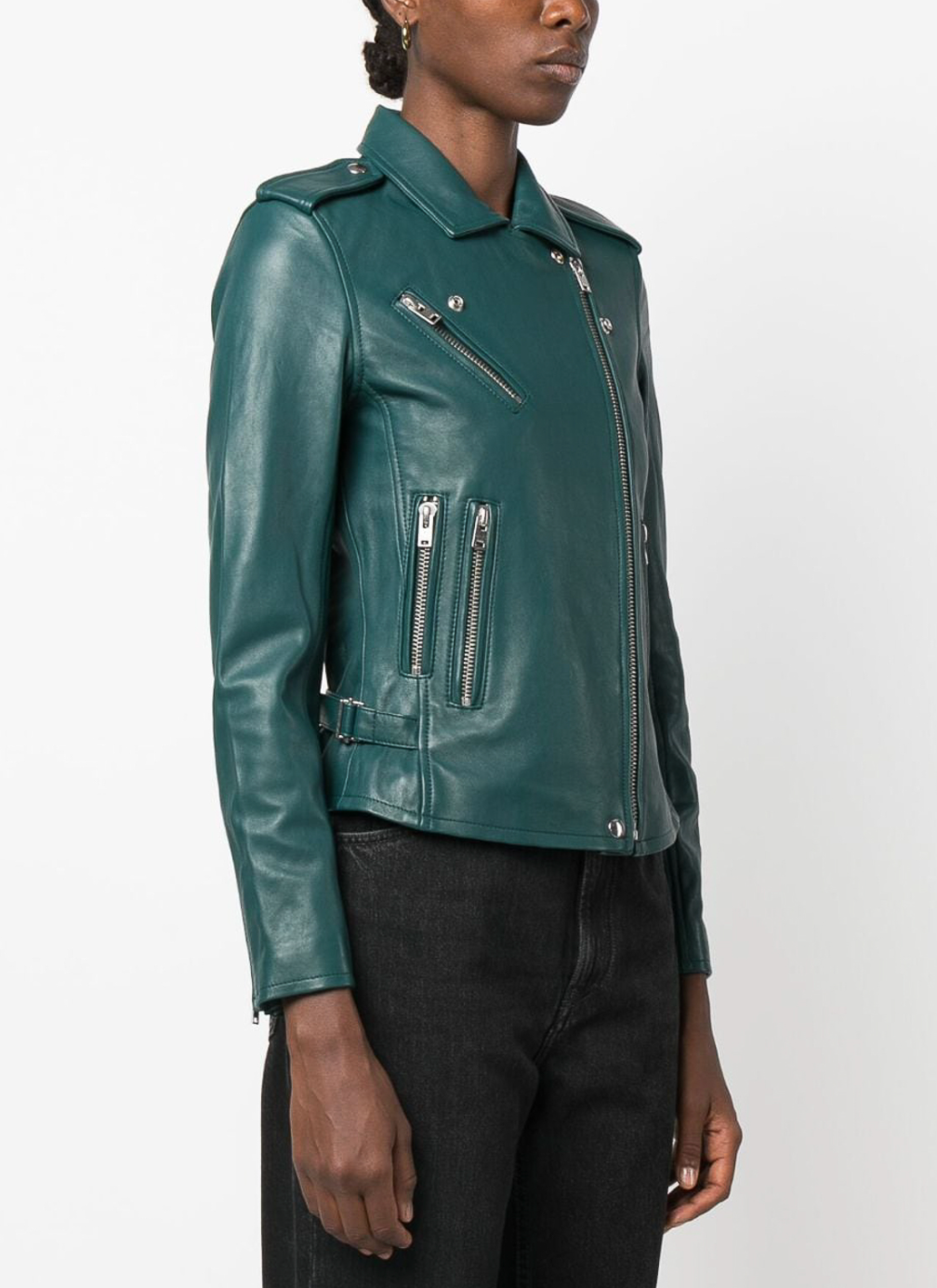 IRO Newhan Leather Jacket size 38 - US 6