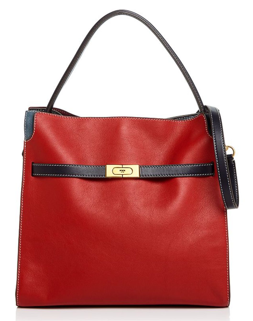 Tory Burch Lee Radziwill Double Bag in Red Apple