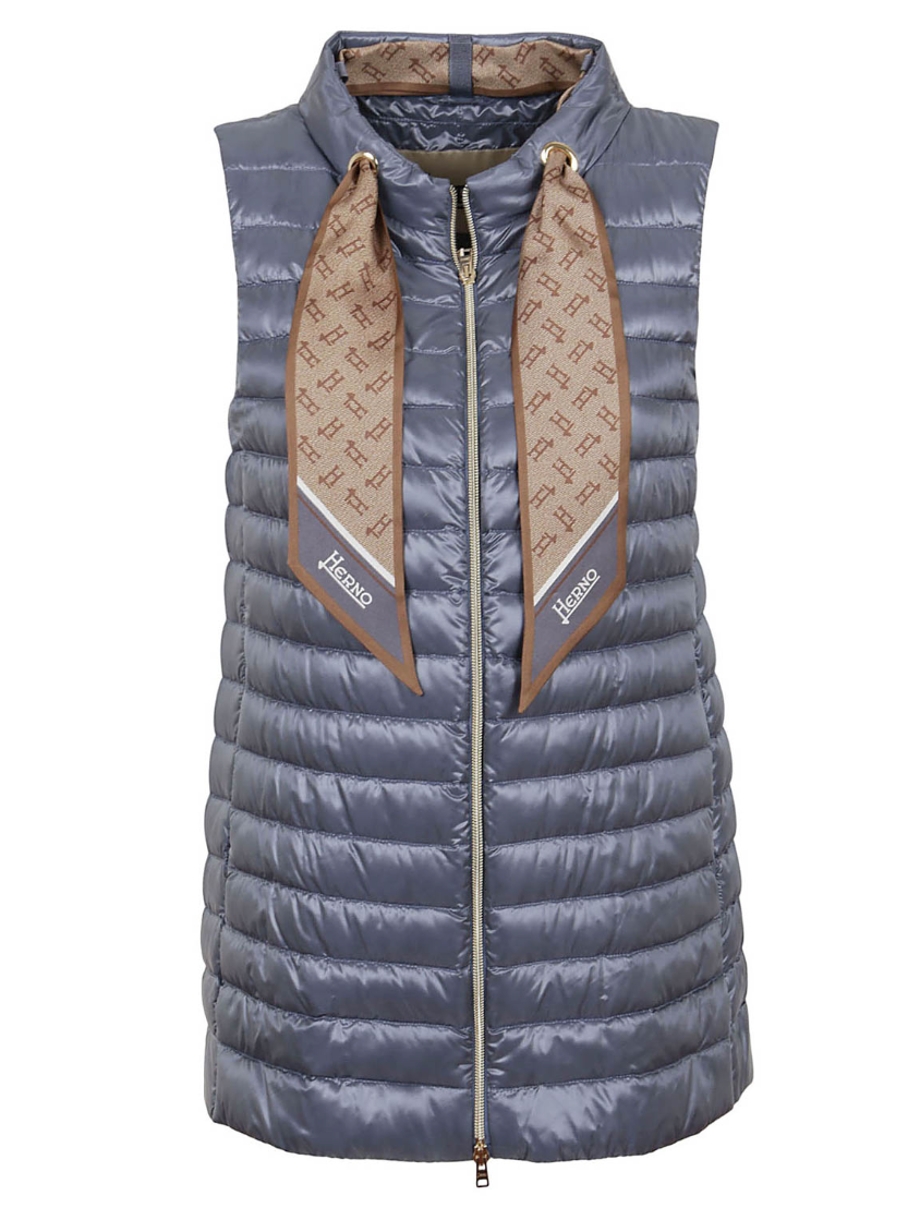 Herno Logo Scarf Long Vest size 42 - US 6