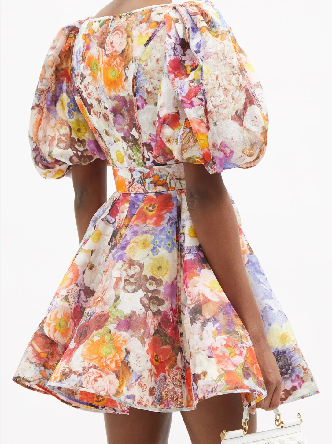 Zimmermann Prima Balloon Sleeve Mini Dress size 10