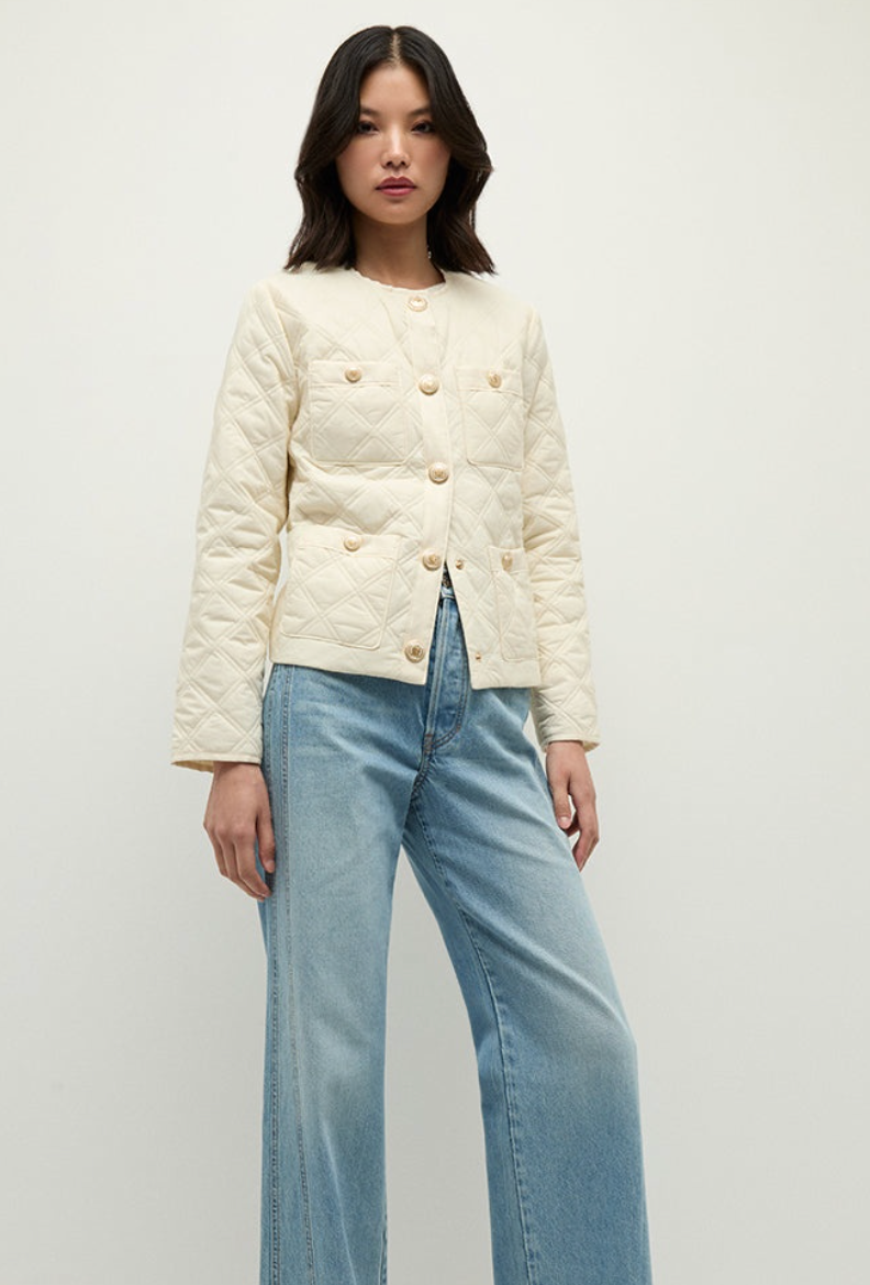 Veronica Beard Shalia Quilted Puffer Jacket size S